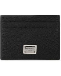 Dolce & Gabbana - Card Holder With Logo - Lyst