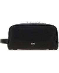 Tom Ford - Black Leather Beauty Case - Lyst