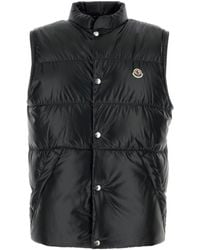 Moncler - Black Polyester Restigo Down Jacket - Lyst