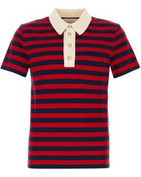 Valentino Garavani - Embroidered Piquet Polo Shirt - Lyst