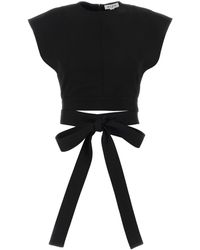 Alaïa - Stretch Wool Top - Lyst