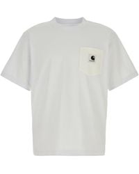 Sacai - Carhartt Wip Cotton Jersey T-Shirt - Lyst