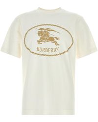 Burberry - Cotton T-Shirt - Lyst