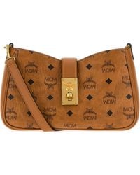 MCM - Printed Canvas Tracy Crossbody Bag - Lyst