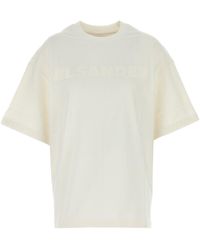 Jil Sander - Cotton T-Shirt - Lyst