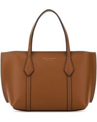 Tory Burch - Biscuit Leather Mini Perry Handbag - Lyst