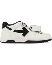 Off-White c/o Virgil Abloh - White Leather Out Of Office Sneakers - Lyst