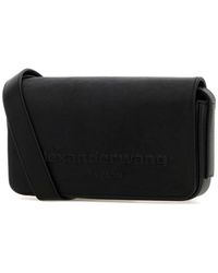 Alexander Wang Jane Leather Bag in Black | Lyst
