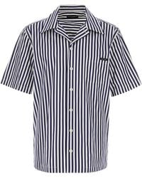 Dolce & Gabbana - Embroidered Poplin Shirt - Lyst