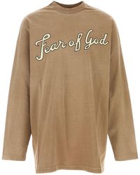 Fear Of God - Logo T-Shirt - Lyst