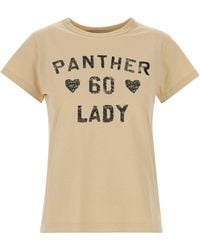 Valentino Garavani - Cream Cotton T-shirt - Lyst
