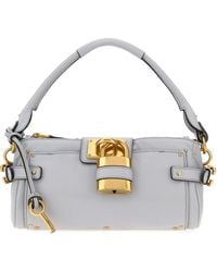 Chloé - Powder Leather Paddington Shoulder Bag - Lyst