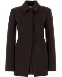 Sportmax - Aubergine Polyester Blend Bacio1234 Blazer - Lyst