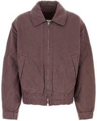 Our Legacy - Purple Cotton Blend Jacket - Lyst