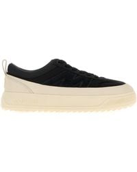 Moncler - Black Canvas Altive Sneakers - Lyst