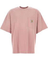 Carhartt - Crewneck Logo T-Shirt - Lyst