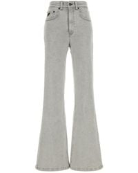 Lois - Light Grey Stretch Denim Palas Jeans - Lyst