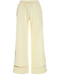 Amotea - Pastel Yellow Poplin Nila Pant - Lyst