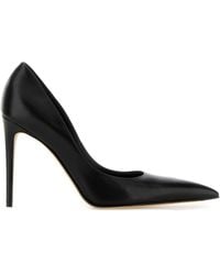 McQueen - Black Leather Pumps - Lyst