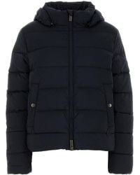 Pyrenex - Midnight Blue Polyester Blend Spoutnic Down Jacket - Lyst
