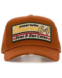 DSquared² - Dsquared Cotton Baseball Cap - Lyst