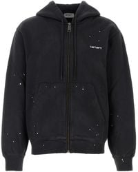 Carhartt - Slate Cotton Hooded Painter Jacket - Lyst