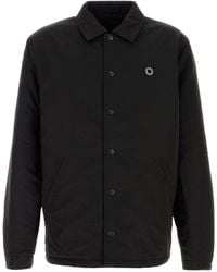 KENZO - Giubbino reversibile in nylon nero - Lyst