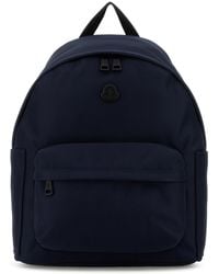 Moncler - Navy Blue Fabric New Pierrick Backpack - Lyst