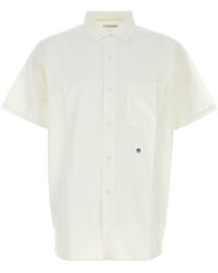 Nanamica - White Cotton Blend Oversize Shirt - Lyst
