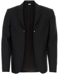Random Identities - Black Polyester Blazer - Lyst