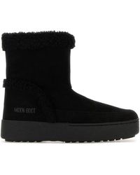 Moon Boot - Suede Ltrack Tina Ankle Boots - Lyst