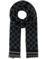 Gucci - Sciarpa in jacquard GG - Lyst