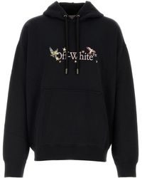 Off-White c/o Virgil Abloh - Black Cotton Oversize Sweatshirt - Lyst