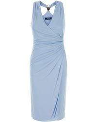Versace - Dress Responsible Vicose Liquid Jersey - Lyst