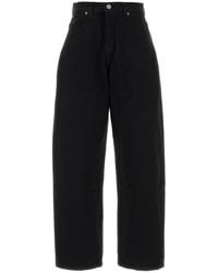 Lois - Black Denim Globe Jeans - Lyst