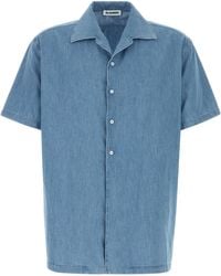 Jil Sander - Light Chambray Shirt - Lyst