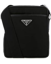 Prada - Re-nylon Logo-plaque Shoulder Bag - Lyst