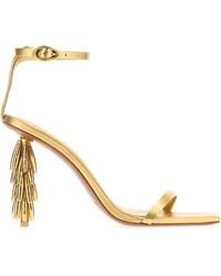 Cult Gaia - Leather Sunella Sandals - Lyst