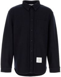 Thom Browne - Oversized Herringbone Shirt - Lyst
