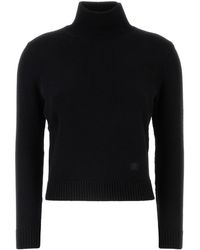 Balenciaga - Wool Blend Sweater - Lyst