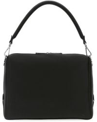 Fendi - Borsa a spalla Lui Large in pelle nera - Lyst