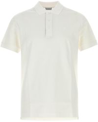 Burberry - White Piquet Polo Shirt - Lyst