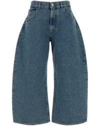 The Attico - Denim Wide-leg Jeans - Lyst