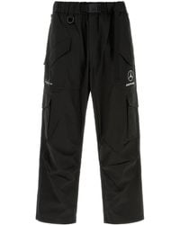 Mercedes - Black Cotton Blend Y-3 X Mercedes Cargo Pant - Lyst