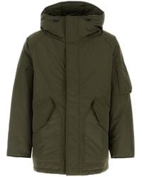 Nanamica - Army Green Polyester Down Jacket - Lyst