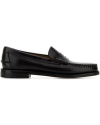 Sebago - Dark Brown Leather Classic Dan Loafers - Lyst