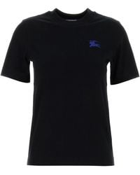 Burberry - T-Shirts And Polos Cotton - Lyst