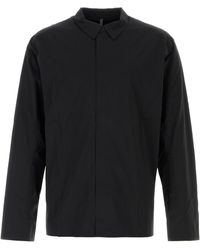 Veilance - Black Stretch Nylon Metry Shirt - Lyst