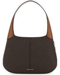 MICHAEL Michael Kors - Printed Canvas Alice Shoulder Bag - Lyst