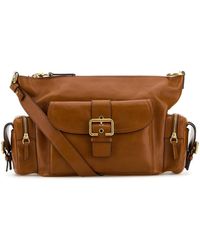 Chloé - Borsa a mano Camera Bag in pelle caramello - Lyst